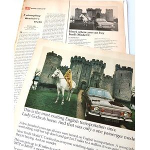 FORD MODEL C Advertisement Car Ad